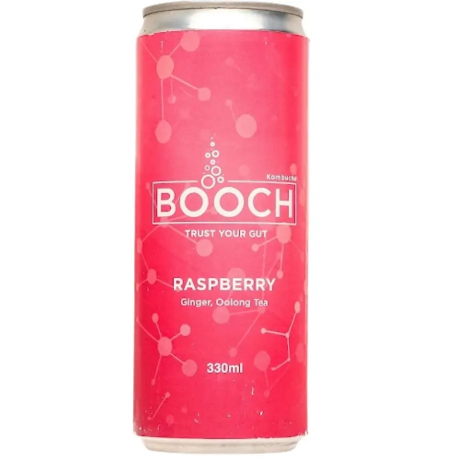 Booch - Raspberry Ginger Can 330ml