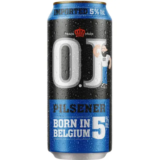 OJ Beer 5% 500ml