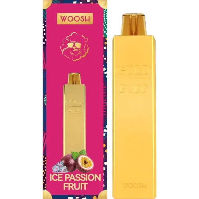 Woosh Gold Vape 1800 puffs Passion Fruit