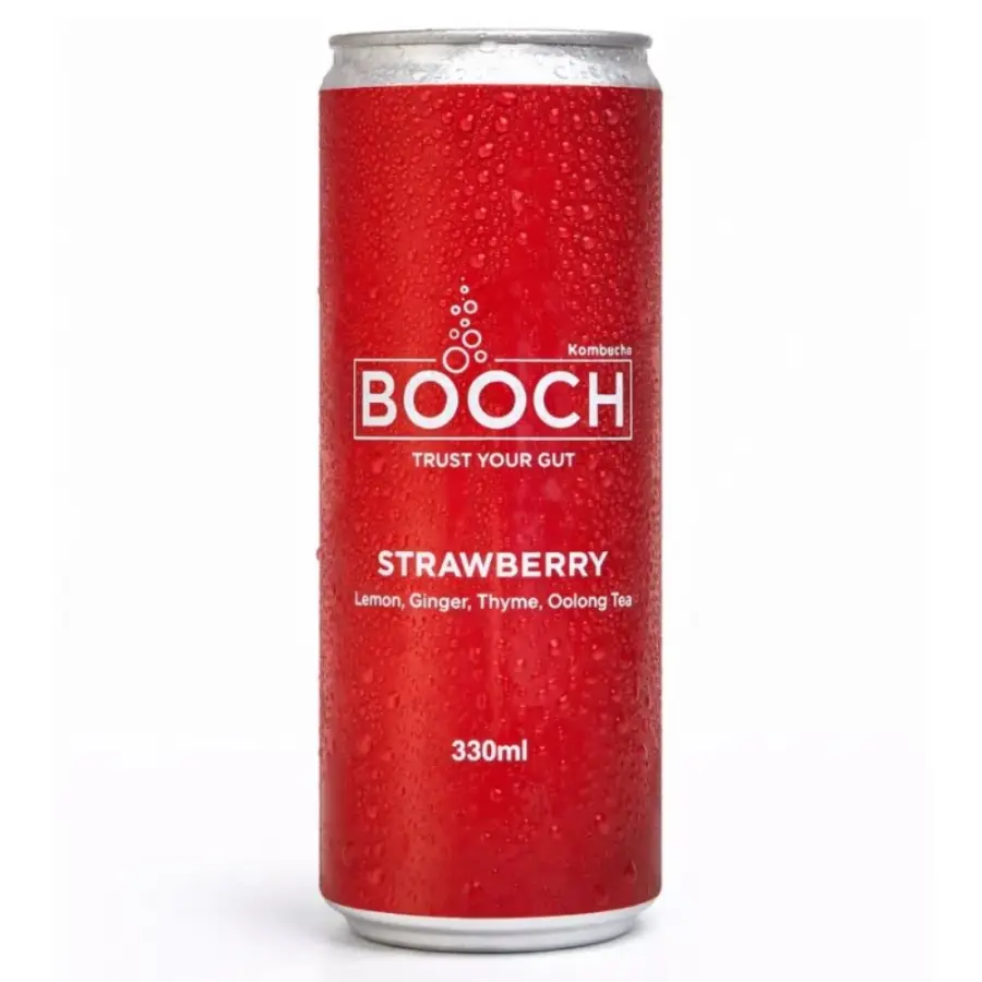 Booch - Strawberry Ginger Can 330ml