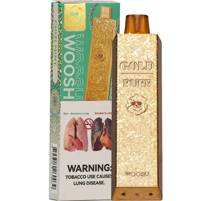 Woosh Gold Vape 9000 puffs Chizi Mint