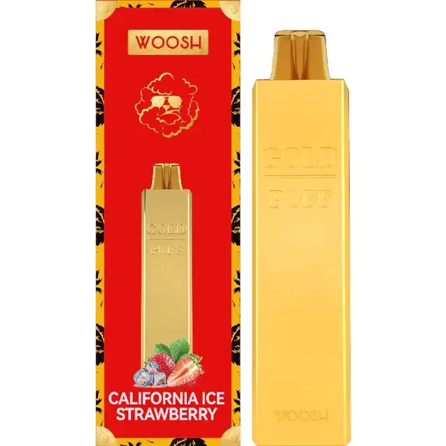 Woosh Gold Vape 1800 puffs Strawberry
